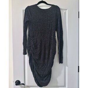 Leith Fitted & Ruched Cocktail Dress